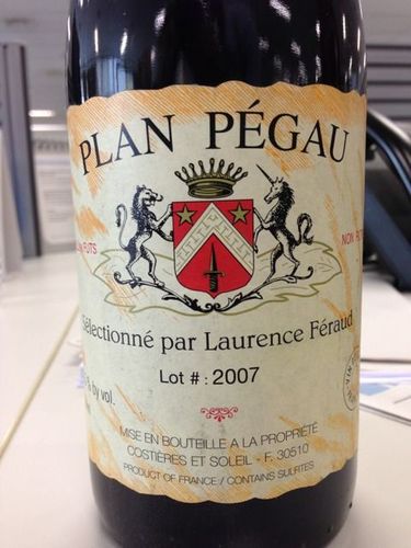 佩高劳伦斯费罗精选干红Domaine du Pegau Selection Laurence Feraud Plan Pegau