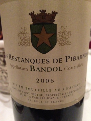 Les Restanques de Pibarnon Bandol Rouge