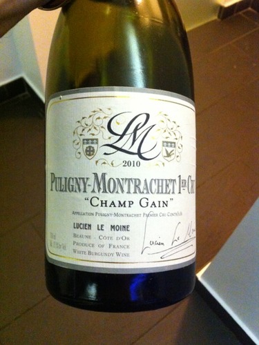 Champ Gain Puligny-Montrachet 1er Cru