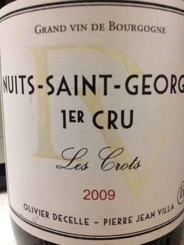 Bourgogne Les Crots Nuits-Saint-Georges 1er Cru