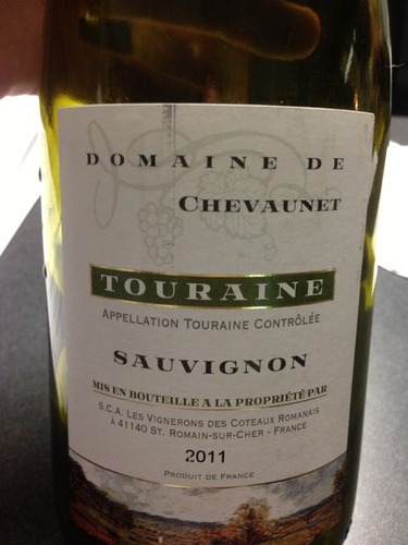 诗凡酒庄长相思干白Domaine de Chevaunet Touraine Sauvignon