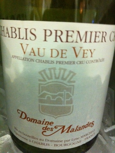 玛朗德酒庄夏布利一级园干白Domaine des Malandes Vau de Vey