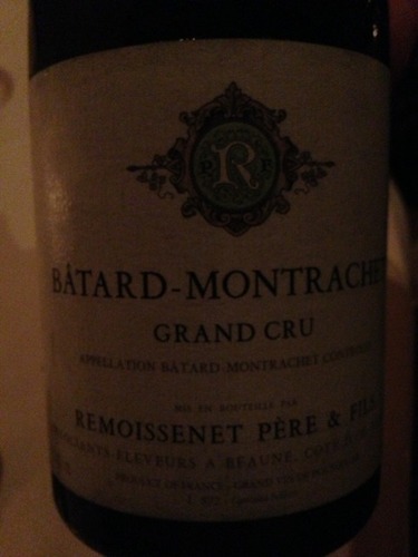 雷穆父子巴塔-蒙哈榭园干白Remoissenet Pere & Fils Batard-Montrachet