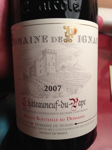 皮格楠教皇新堡干红Domaine de Pignan Chateauneuf-du-Pape