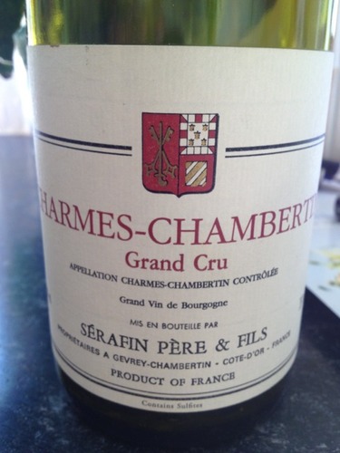 Serafin Pere & Fils Charmes Chambertin Grand Cru