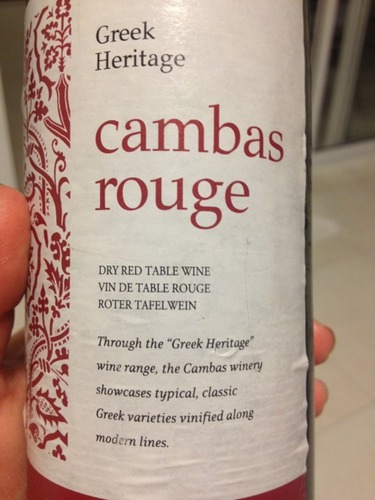 Greek Heritage Rouge Dry Red Table