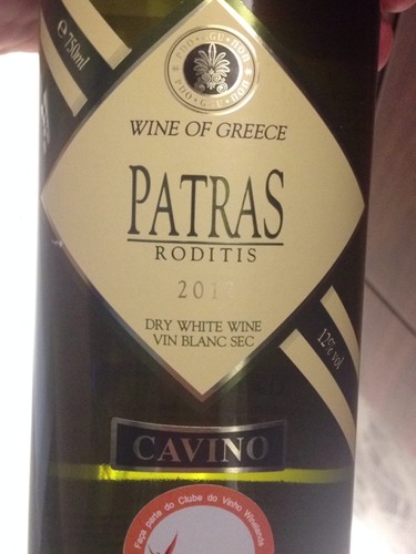 Patras Dry White Blanc Sec Roditis