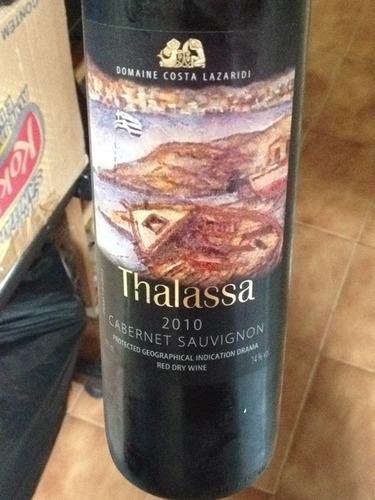 Thalassa Dry Red Cabernet Sauvignon