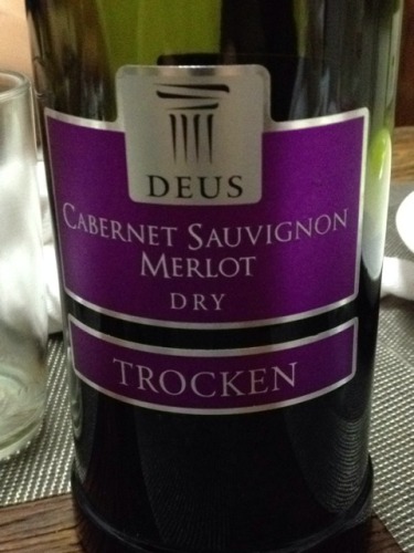 Deus Cabernet Sauvignon Merlot Dry Trocken