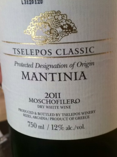 Mantinia Dry White Moschofilero