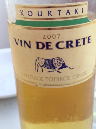 Vin de Crete Dry White Wine