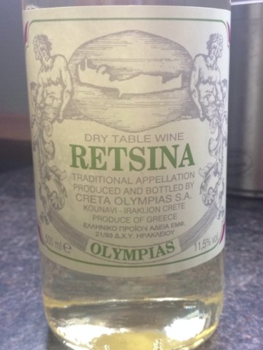 Retsina Dry White Table Traditional