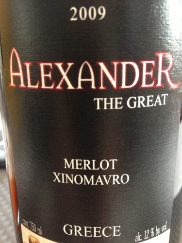 Alexander The Great Merlot Xinomavro