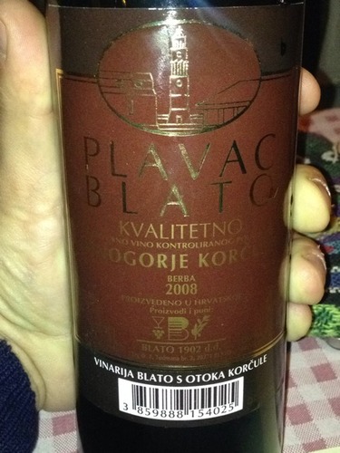 Blato Kvalitetno Plavac