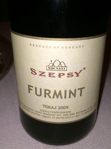 Istvan Szepsy Tokaji Furmint