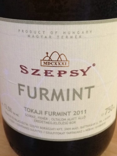 Tokaji Furmint