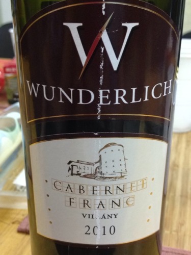 翁德里酒庄品丽珠干红Wunderlich Cabernet Franc Villany