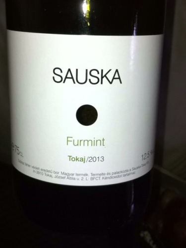 苏凯富尔民特干白Sauska Furmint