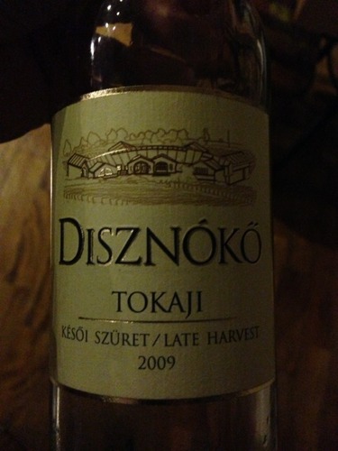 野猪岩晚收托卡伊贵腐甜白Disznoko Tokaji Late Harvest Kesoi Szuretelesu