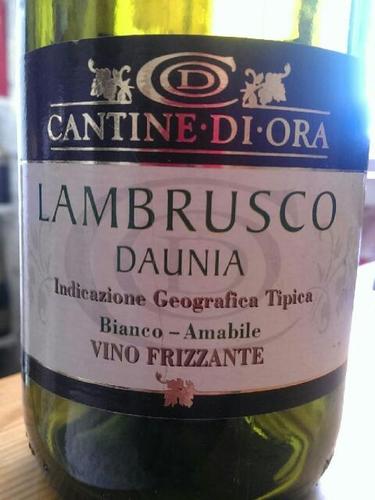 Daunia Bianco-Amabile Lambrusco