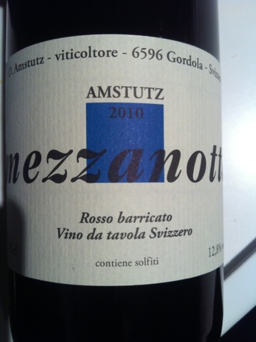 Amstutz Rosso Barricato Vino Da Tavola Svizzero