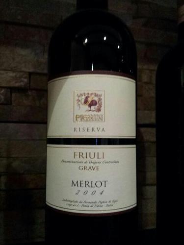 碧青酒庄格瑞夫梅洛干红Pighin Friuli Grave Merlot Riserva