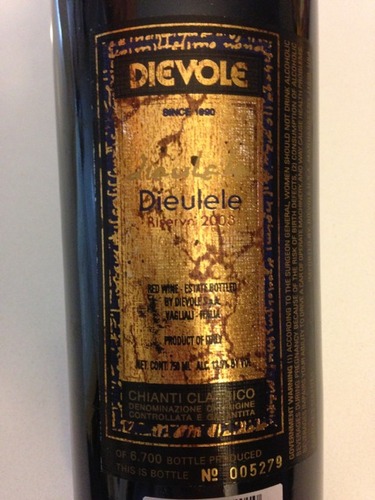 Riserva Dieulele Chianti Classico