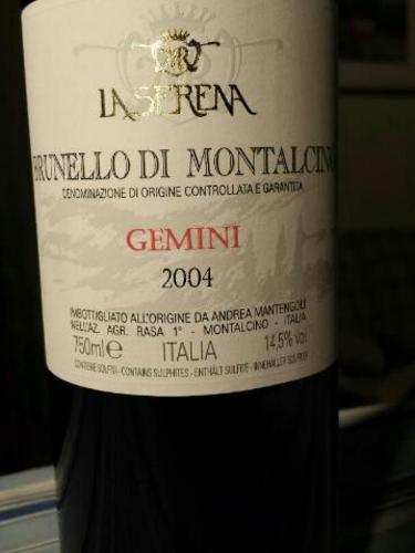 Gemini Brunello di Montalcino