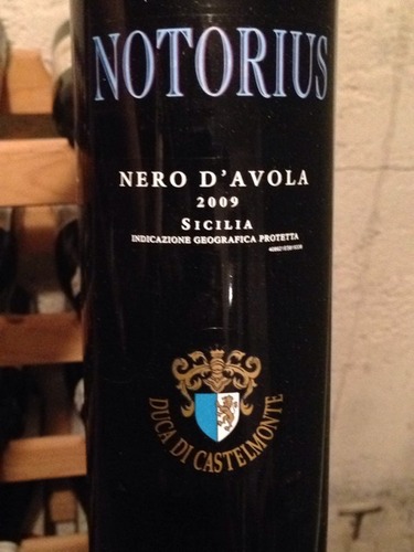 Notorius Nero d'Avola