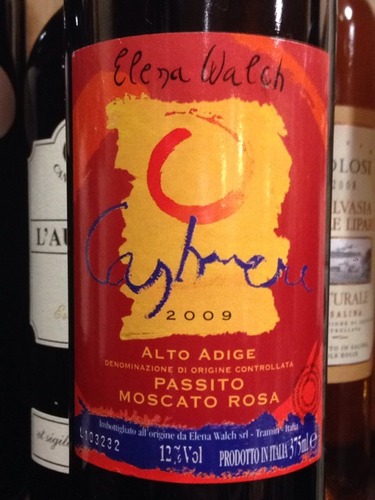 Cashmere Passito Moscato Rosa