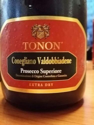 Spumante Extra Dry Superiore Conegliano Valdobbiadene Prosecco