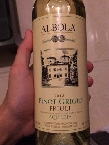 卓林艾博拉阿奇雷亚灰皮诺干白Zonin Albola Pinot Grigio Aquileia del Friuli