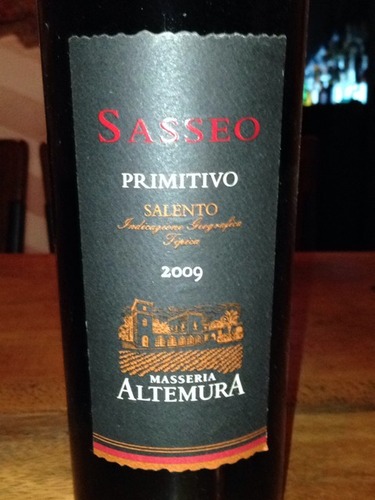 Sasseo Salento Primitivo