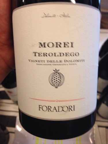 弗莱多利莫雷特洛迪歌干红Foradori Morei Teroldego Vigneti delle Dolomiti