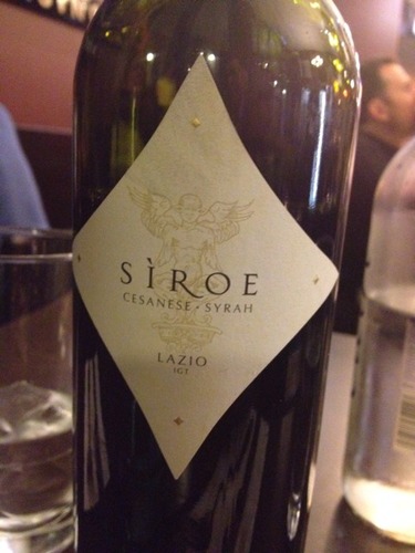 Síroe Cesanese Syrah Lazio