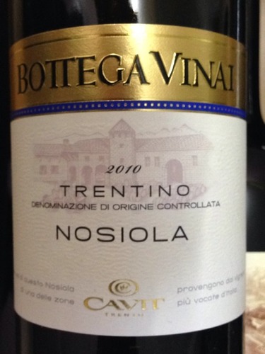 Bottega Vinai Trentino Nosiola