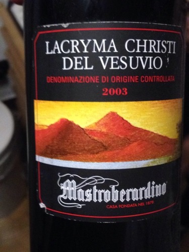 马斯特巴迪洛拉克里马派迪洛索干红Mastroberardino Lacryma Christi del Vesuvio Rosso