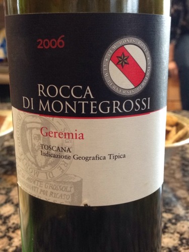 巨石山托斯卡纳杰里迈亚书干红Rocca Di Montegrossi Toscana Geremia