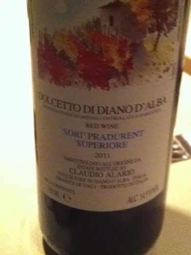 Pradurent Dolcetto di diano d'Alba