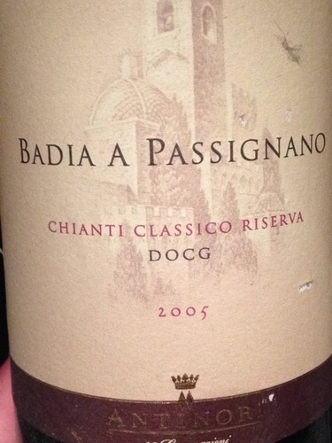 安东尼世家帕西诺修道院干红Marchesi Antinori Badia A Passignano Chianti Classico Riserva