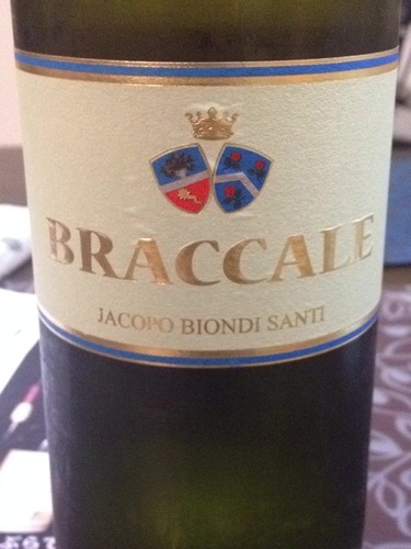 碧昂蒂仙蒂八克拉干白Jacopo Biondi Santi Braccale Bianco