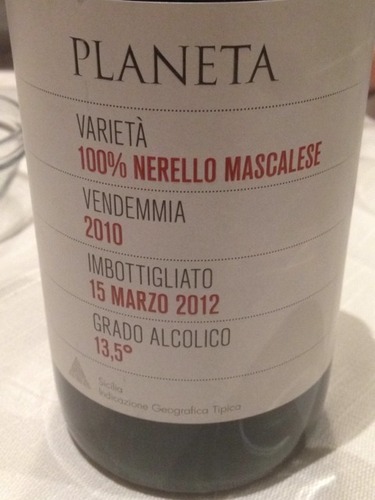 行星马斯卡斯奈莱洛干红Planeta Nerello Mascalese