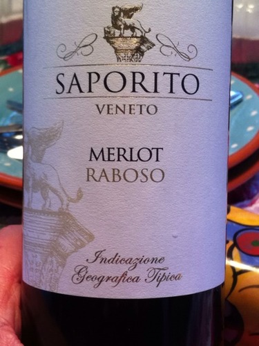 Saporito Delle Venezie Raboso Merlot