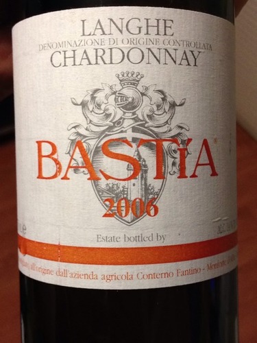凡第诺巴斯特霞多丽干白Conterno Fantino Bastia Chardonnay