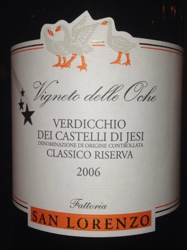 Vigneto Delle Oche Riserva Classico Verdicchio dei Castelli di Jesi