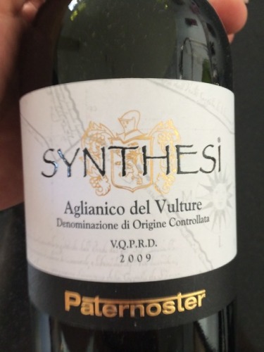 祈祷之语新塞斯干红Paternoster Synthesi Aglianico del Vulture