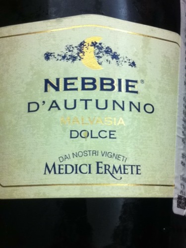 Nebbie D'Autunno Dolce Malvasia