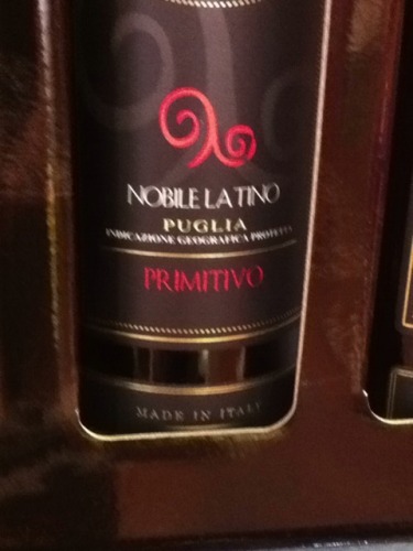 Puglia Nobile La Tino Primitivo