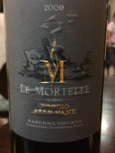 安东尼世家莫特勒坡娇丽娜干红Marchesi Antinori Le Mortelle Poggio Alle Nane