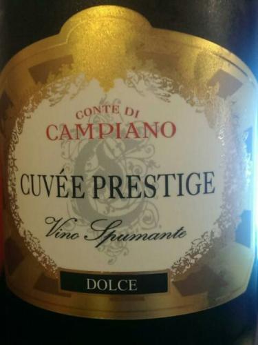 Cuvée Prestige Vino Spumante Dolce